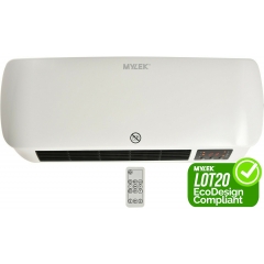 MYLEK Remote Control Over Door Fan Heater 2KW - ERP Compliant